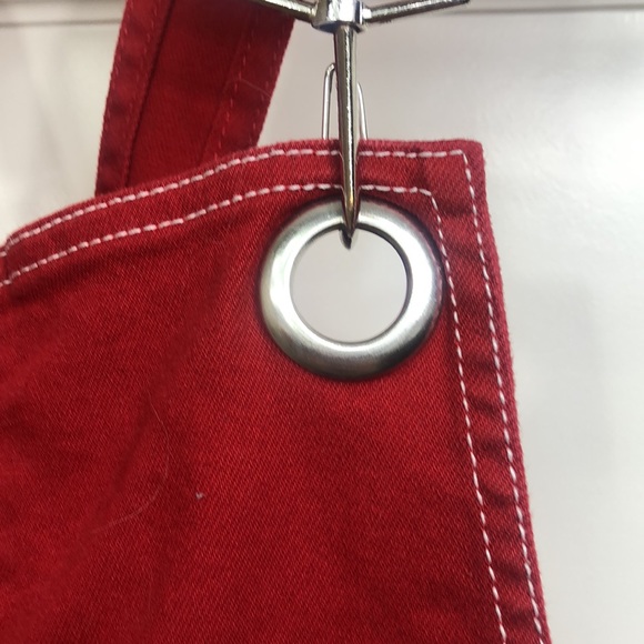 Wild Fable red shortalls with utility pockets. - Picture 8 of 9